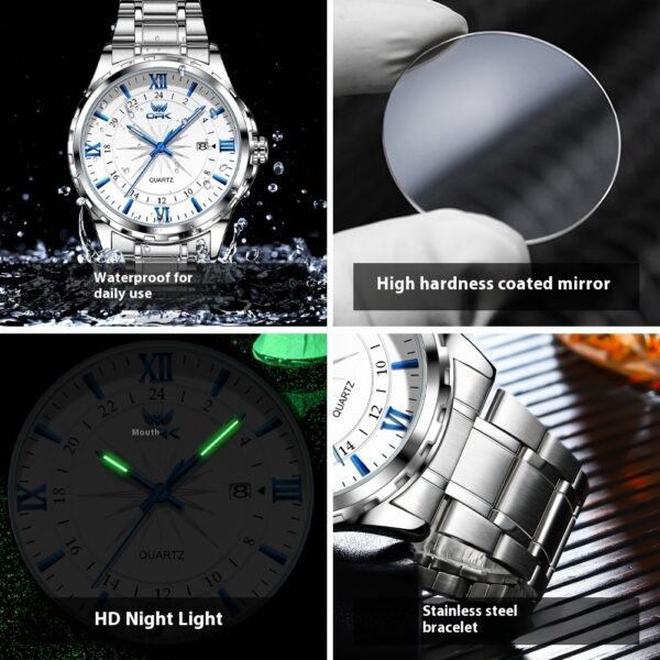 Waterproof Luminous Men's Watch Personality Quartz - Image 8