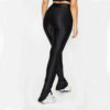 Stretch Sports Running High Waist Tight Black Ankle-length Pants - Image 6