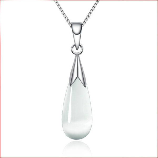 Moonstone Opal Water Drop Pendant - Image 3