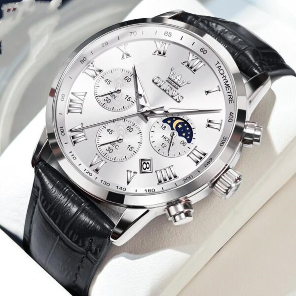 Multi-functional Timing Waterproof Luminous Quartz Watch - Image 4