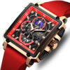 Fashion Design Waterproof New Quartz Square Watch - Image 8